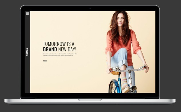 SNDSGN Fashion Website Template
